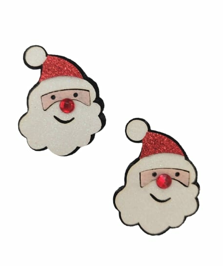 APLIQUE PAPAI NOEL EM EVA PEQUENO - 2 UNIDADES