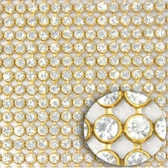 MANTA DE STRASS 10X45CM - comprar online