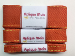 KIT FITA JEANS LARANJA 10MM/22MM/38MM - 2 METROS DE CADA