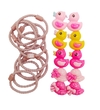 KIT XUXINHA ROSA (10 XUXINHAS/10 APLIQUES VARIADOS)