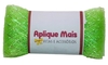 FITA CRINOL COM BRILHO VERDE 38MM - 2 METRO DE CADA