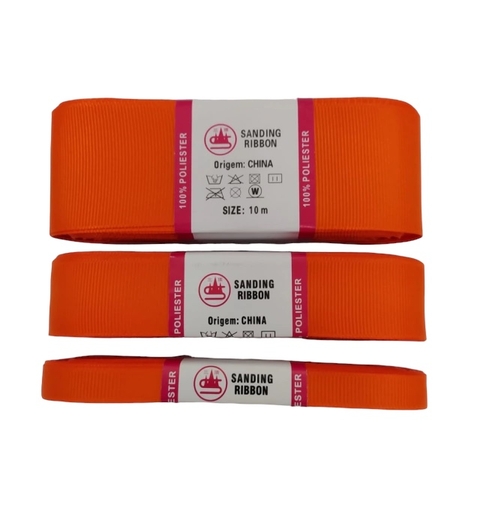 FITA SANDING COR 123 LARANJA - 10 METROS