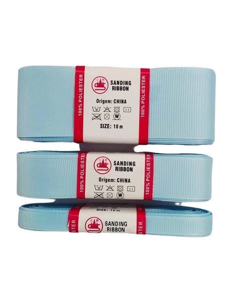 FITA SANDING COR 050 AZUL BEBÊ - 10 METROS
