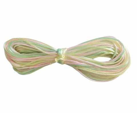 FIO DE SEDA TIE DYE CANDY CLARO (1MM) - 10 METROS