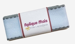 FITA PESPONTADA DOUBLE YAMA - 38MM - 1 METROS DE CADA - loja online