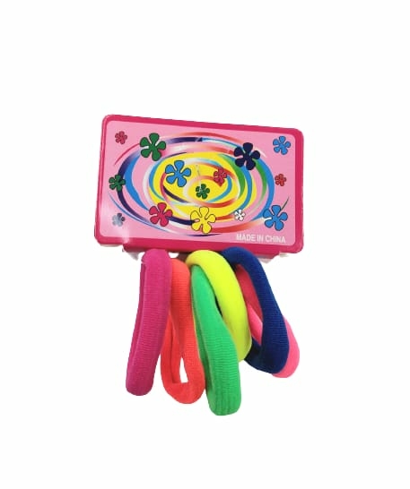 XUXINHA DE CABELO NEON - 6 UNIDADES