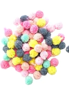 APLIQUE POMPOM MALHA TELINHA COLORIDO 503 (1,5CM) - 20 UNIDADES