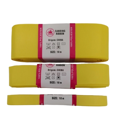 FITA SANDING COR 114 AMARELO OURO - 10 METROS