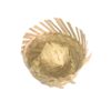 CHAPEUZINHO DE PALHA (3 CM) - 2 UNIDADES