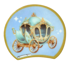APLIQUE ORELHA PRINCESAS ACRILICO - O PAR