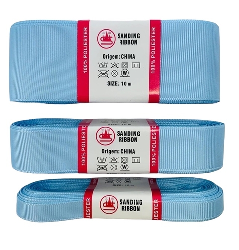 FITA SANDING COR 180 AZUL CLARO - 10 METROS