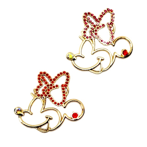 APLIQUE MINNIE DE STRASS - 1 UNIDADE