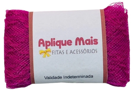 FITA CRINOL TRABALHADA PINK 38MM - 2 METRO DE CADA