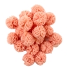 APLIQUE POMPOM MALHA TELINHA SALMON (1,5 CM) - 10 UNIDADES