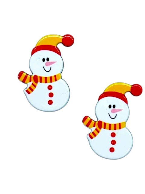 APLIQUE BONECO DE NEVE - 4 UNIDADES