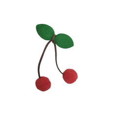 APLIQUE CEREJA POMPOM GRANDE (6 X 8CM) - 2 UNIDADES na internet