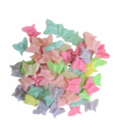 MIÇANGA ENTREMEIO BORBOLETA CANDY - 50 GRAMAS