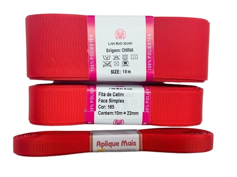 FITA SANDING COR 165 VERMELHO - 10 METROS