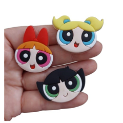 APLIQUE MENINAS SUPERPODEROSAS EMBORRACHADO - 1 UNIDADE - comprar online