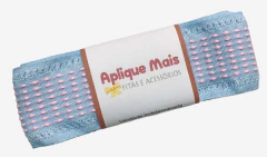 FITA COM PESPONTO TRABALHADA 38MM - 1 METRO - comprar online