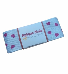 KIT FITA JEANS METÁLICA/CORAÇÕES SINIMBU (38MM) - 2 METROS DE CADA - comprar online