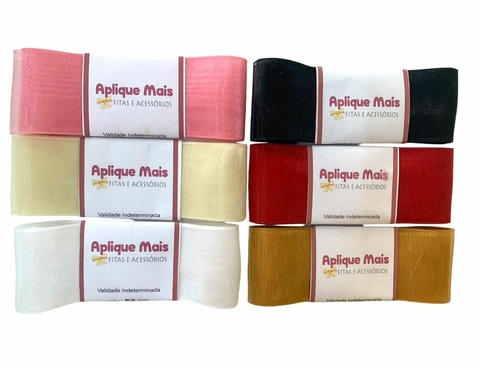 FITAS ORGANZA (38MM) - 2 METROS