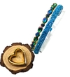 KIT TIARAS AZUL PARA MONTAGEM - PEDRARIA E MANTA
