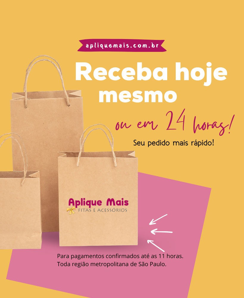 Imagem do banner rotativo Aplique Mais Fitas
