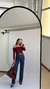 CALÇA JEANS RETA PATY - comprar online