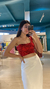 CROPPED EM PAETÊ MEG - Ella Clothes 