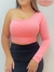 CROPPED MANGA ÚNICA ROSÊ