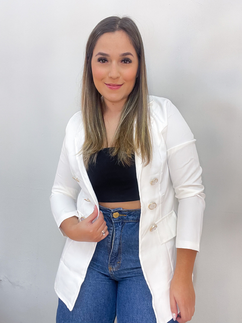 BLAZER AYLA - OFF WHITE