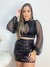 CROPPED PAETÊ DECOTE TULE