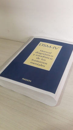 DSM 4 - Manual Diagnóstico y Estadístico de los Trastornos Mentales 4 - comprar online