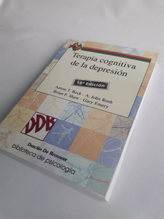 Beck - Terapia Cognitiva para la Depresión - comprar online