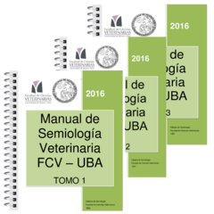 MANUAL DE SEMIOLOGÍA VETERINARIA FCV UBA - 3 TOMOS- COLOR