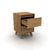 Mesa de Luz Simil Madera Entrega Inmediata Low Cost - Be homely