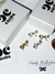 Bow earings silver - tienda online