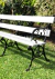 Banco de Plaza Color con Patas de fundición en Aluminio - tienda online
