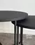 Imagen de Mesa Arrime Nido X2 Ratona con borde Y Base X Arrime Industrial