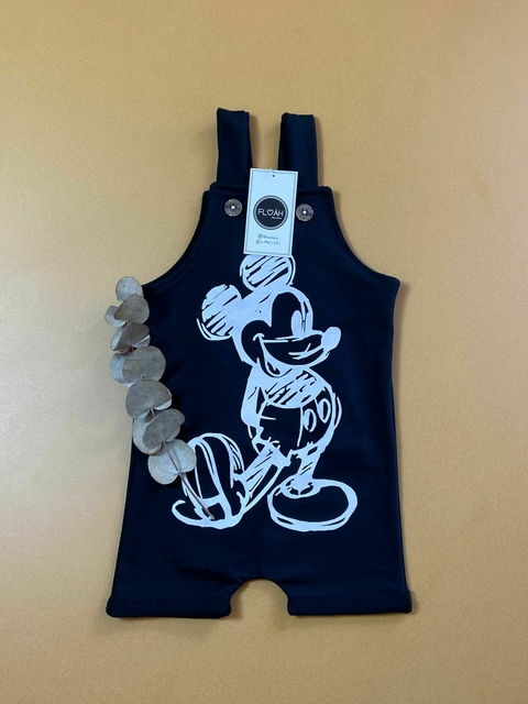 JARDINEIRA MICKEY PRETA