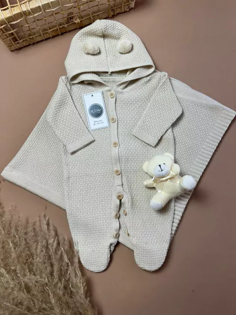 SAIDA MATERNIDADE BEAR UNISSEX BEGE | RN