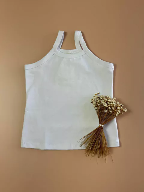 BLUSA ALCINHA BRANCA | 1 AO 6
