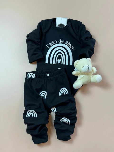 CONJUNTO FEITO DE AMOR PRETO | P AO 2