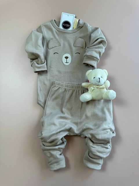 CONJUNTO URSO BEGE LONGO PINGOLELE