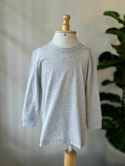 CAMISETA ESSENCIAL CINZA | 4 AO 6