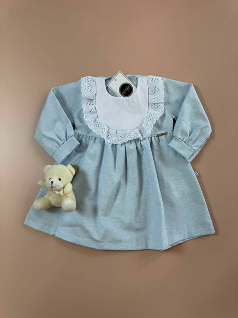 VESTIDO GOLA RENDA ESTER | 1 AO 4