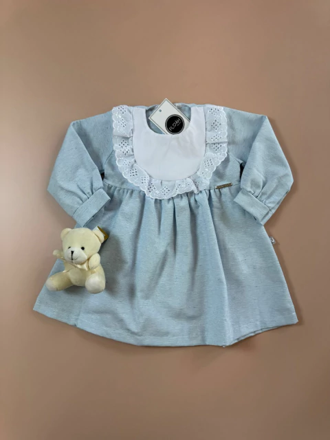 VESTIDO GOLA RENDA ESTER | 1 AO 4