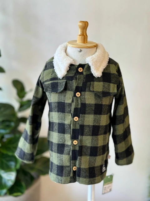 CASACO XADREZ VERDE | G AO 4 - comprar online