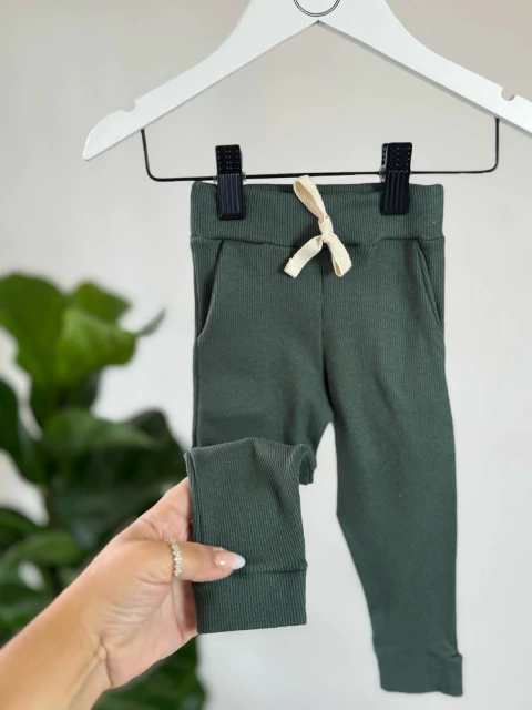 CALÇA RIBANA VERDE MILITAR | TAM: P AO 6 - comprar online